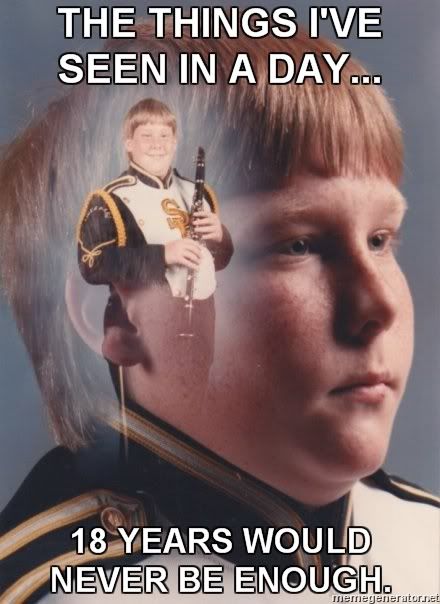 ptsd clarinet boy. ST:OGPT-She may be your girl