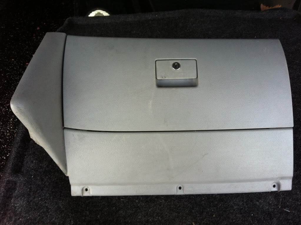 glove box excellent condition grey VW Vortex Volkswagen Forum