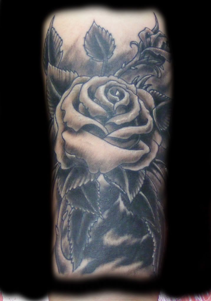 Black Rose Cover Up  The Tattoo Shop  UK Tattoo Forum