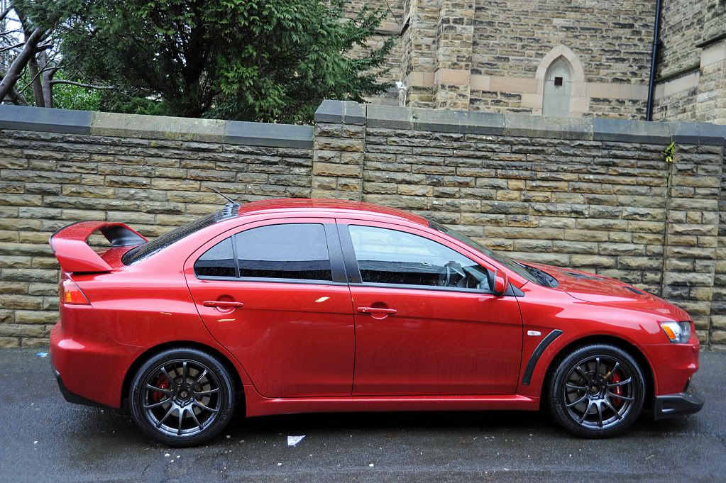 Advan rs-d on evo x - Mitsubishi Lancer Register Forum