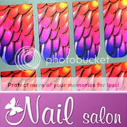   Butterfly Mask Pattern Metallic Nail Foils Patch Stickers  