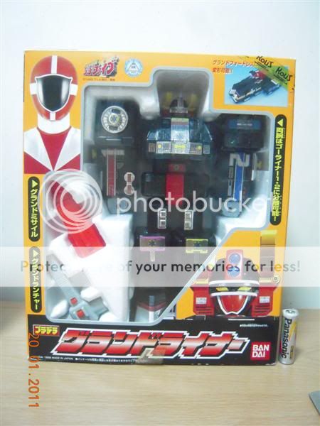 Power Rangers Sentai GoGo Go Go V Five Supertrain Robot Megazord ST 