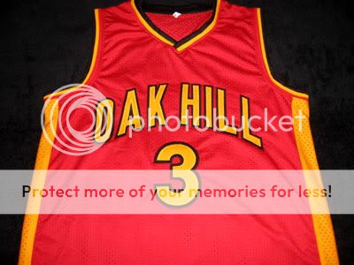 BRANDON JENNINGS OAK HILL HS JERSEY RED   ALL SIZES  