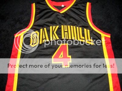 RAJON RONDO OAK HILL HS JERSEY NEW SEWN BLACK   4XL  