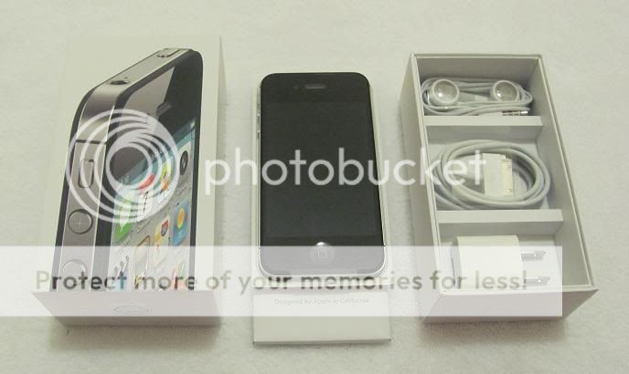 BRAND NEW AT&T APPLE IPHONE 4S 32GB iOS5 BLACK W/ 1YR WARRANTY 32 GB 